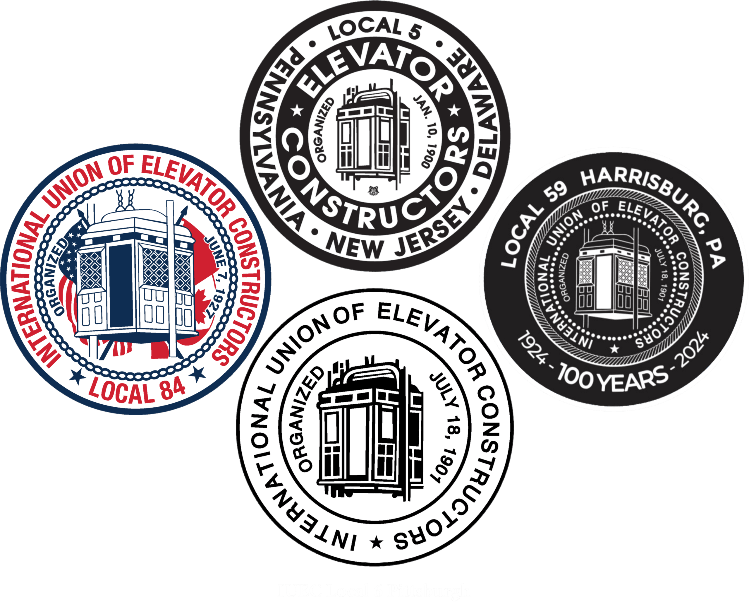 IUEC Income Protection Plan Unions Logos